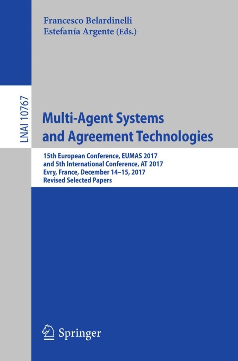 Cover image for book Multi-Agent Systems and Agreement Technologies