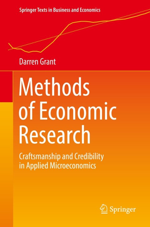 Cover image for book Methods of Economic Research