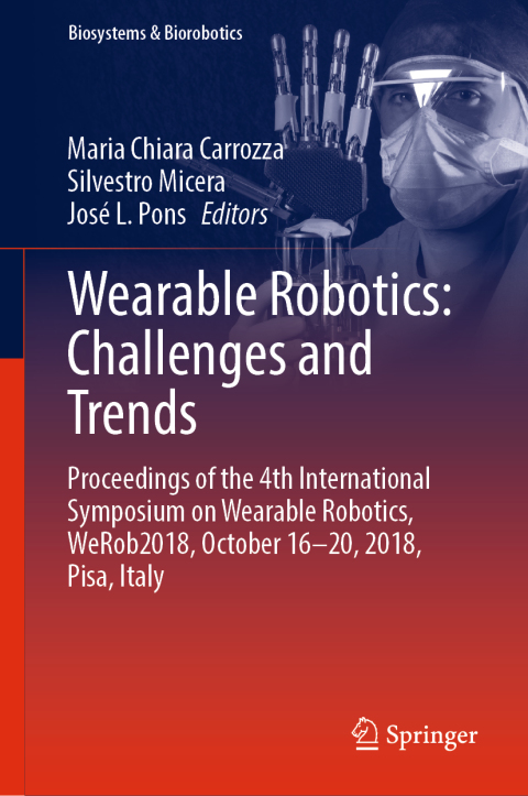 Cover image for book Wearable Robotics: Challenges and Trends