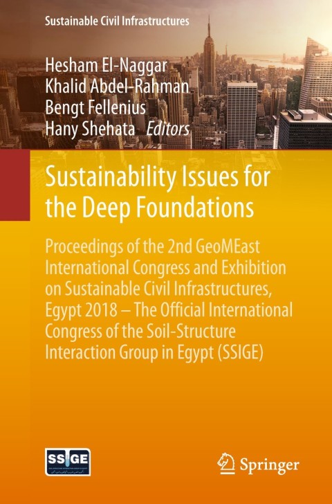 Cover image for book Sustainability Issues for the Deep Foundations