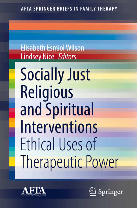 Cover image for book Socially Just Religious and Spiritual Interventions