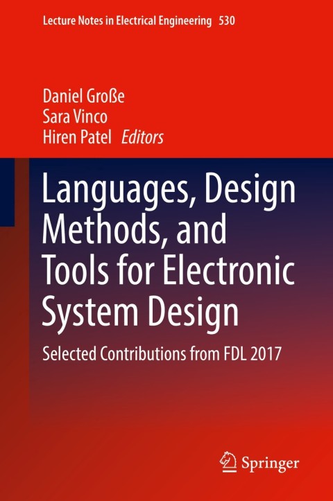 Cover image for book Languages, Design Methods, and Tools for Electronic System Design