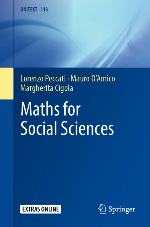 Cover image for book Maths for Social Sciences