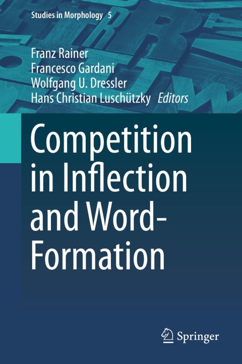 Cover image for book Competition in Inflection and Word-Formation