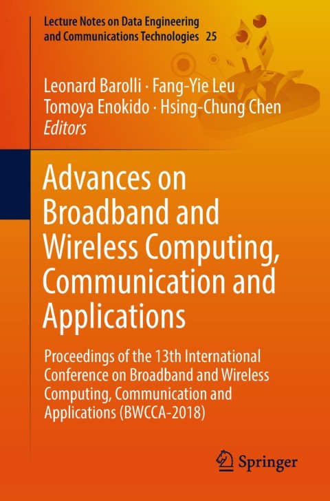 Cover image for book Advances on Broadband and Wireless Computing, Communication and Applications
