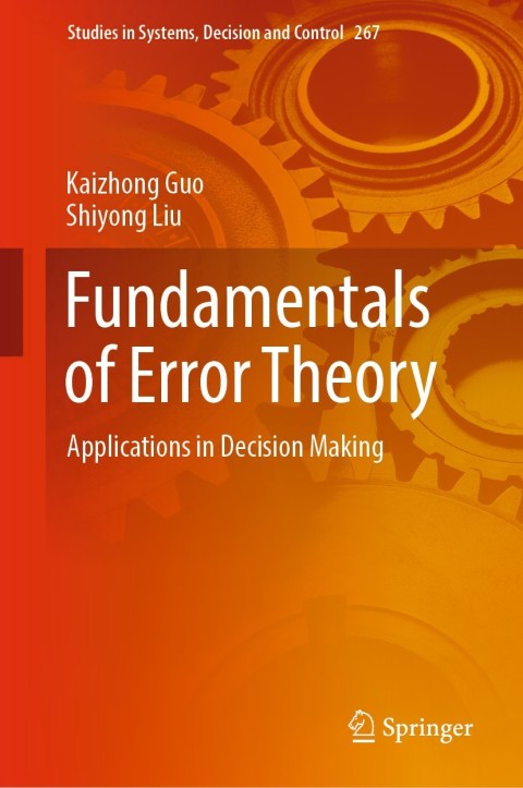 Cover image for book Fundamentals of Error Theory