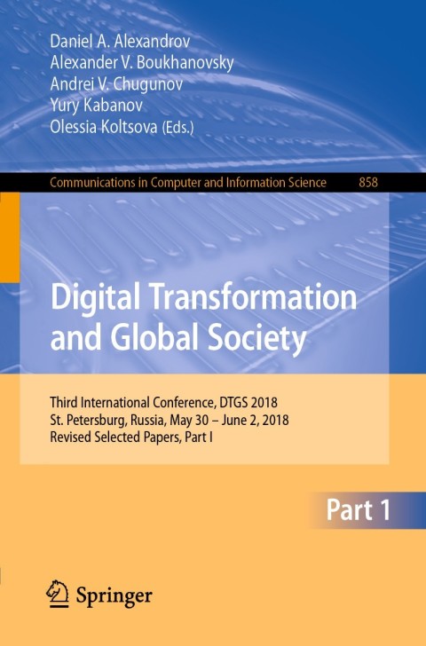 Cover image for book Digital Transformation and Global Society