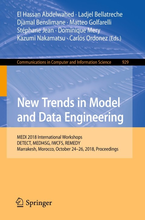 Cover image for book New Trends in Model and Data Engineering