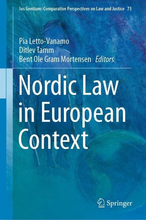 Cover image for book Nordic Law in European Context