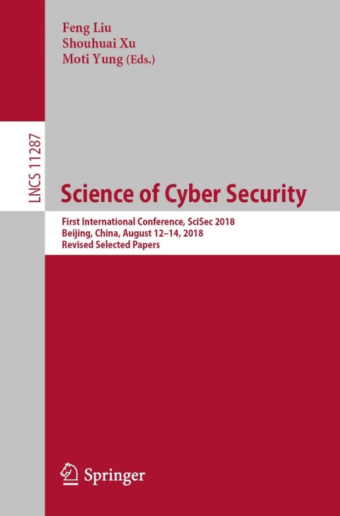 Cover image for book Science of Cyber Security