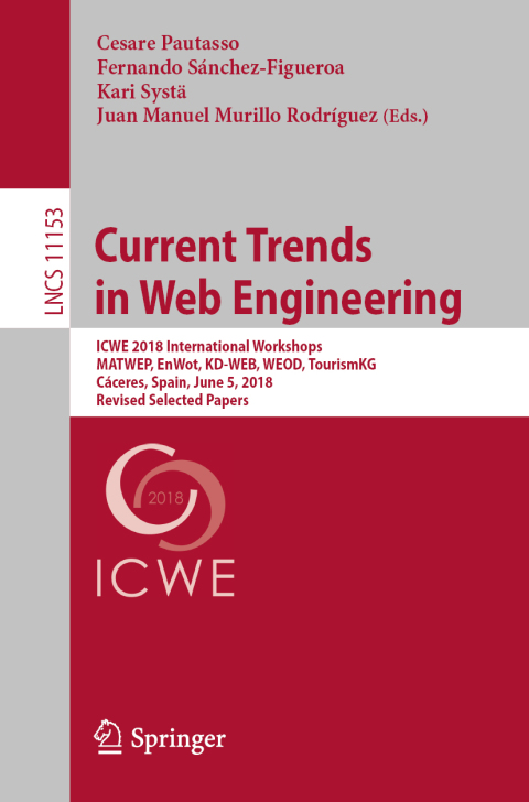 Cover image for book Current Trends in Web Engineering