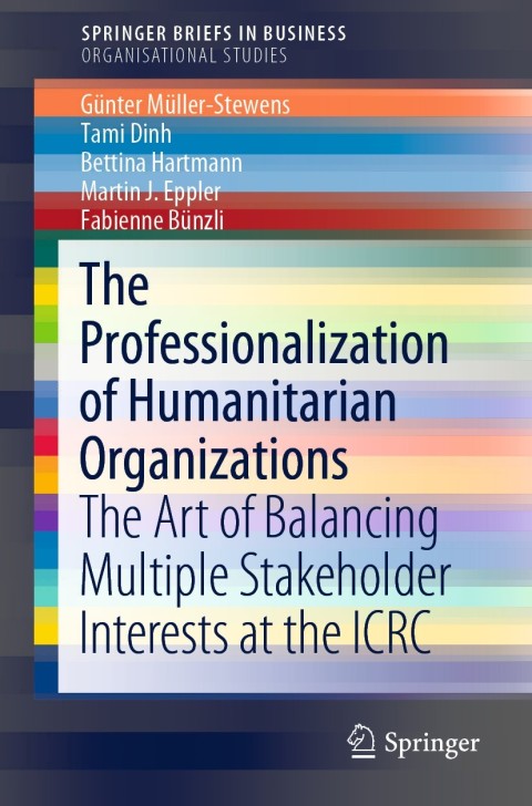 Cover image for book The Professionalization of Humanitarian Organizations