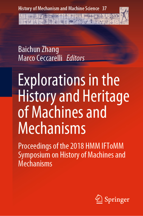 Cover image for book Explorations in the History and Heritage of Machines and Mechanisms