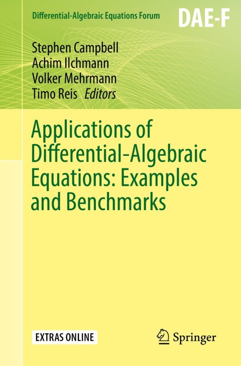 Cover image for book Applications of Differential-Algebraic Equations: Examples and Benchmarks