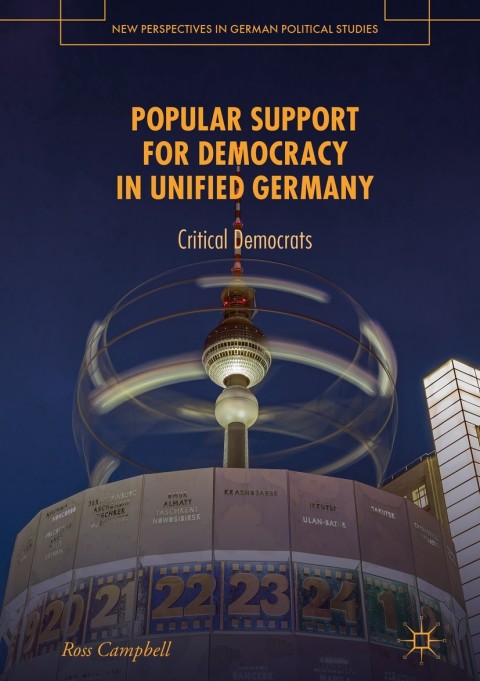 Cover image for book Popular Support for Democracy in Unified Germany