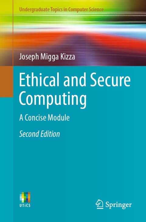 Cover image for book Ethical and Secure Computing