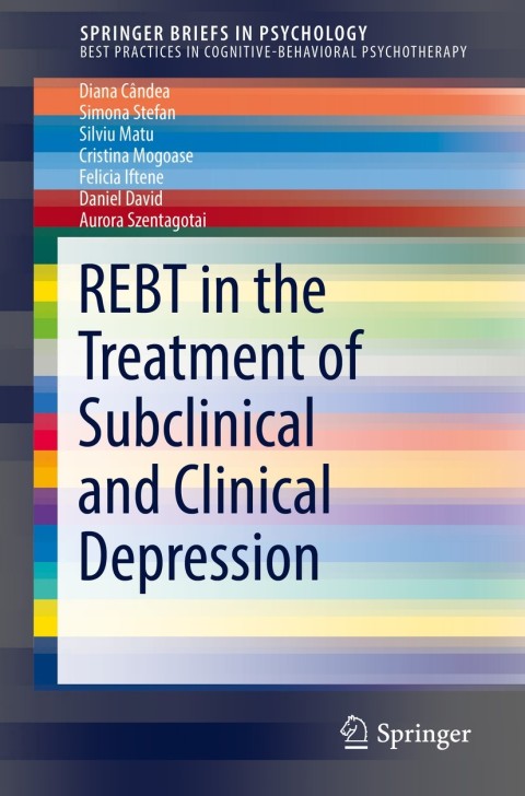 Cover image for book REBT in the Treatment of Subclinical and Clinical Depression