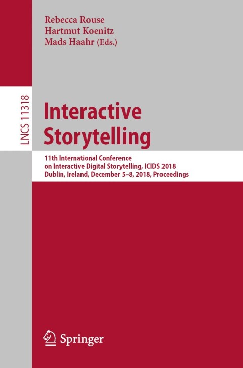 Cover image for book Interactive Storytelling