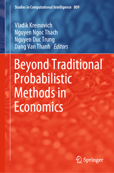 Cover image for book Beyond Traditional Probabilistic Methods in Economics