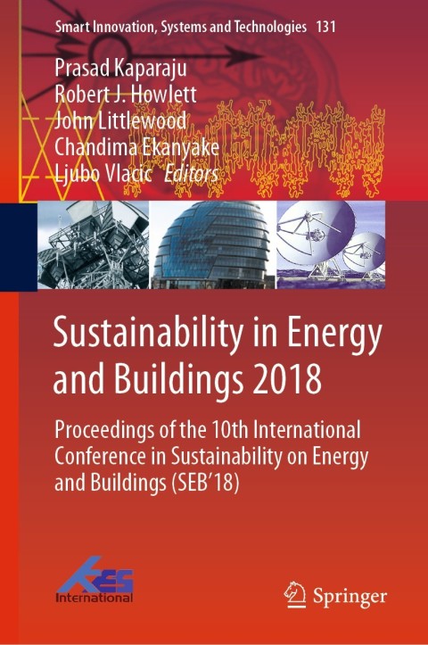 Cover image for book Sustainability in Energy and Buildings 2018
