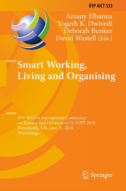 Cover image for book Smart Working, Living and Organising