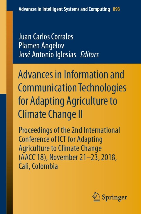 Cover image for book Advances in Information and Communication Technologies for Adapting Agriculture to Climate Change II