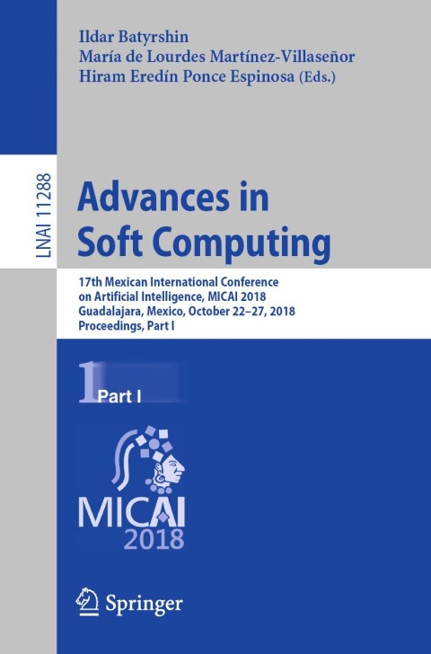 Cover image for book Advances in Soft Computing