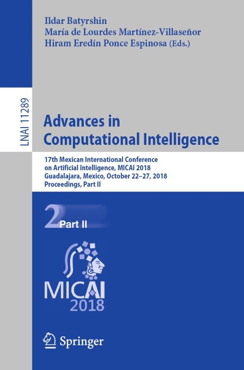 Cover image for book Advances in Computational Intelligence