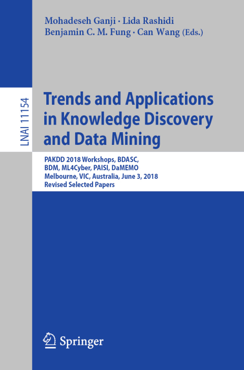 Cover image for book Trends and Applications in Knowledge Discovery and Data Mining