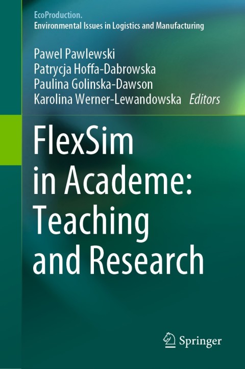 Cover image for book FlexSim in Academe: Teaching and Research