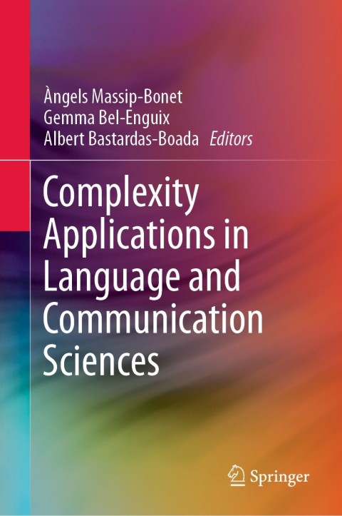 Cover image for book Complexity Applications in Language and Communication Sciences