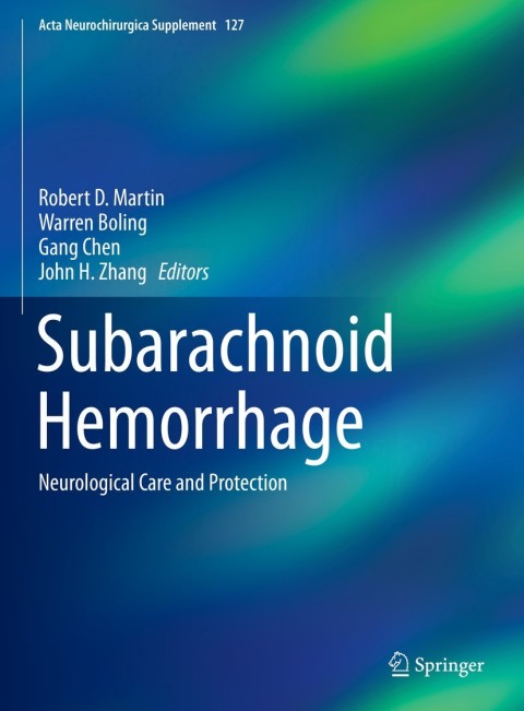 Cover image for book Subarachnoid Hemorrhage