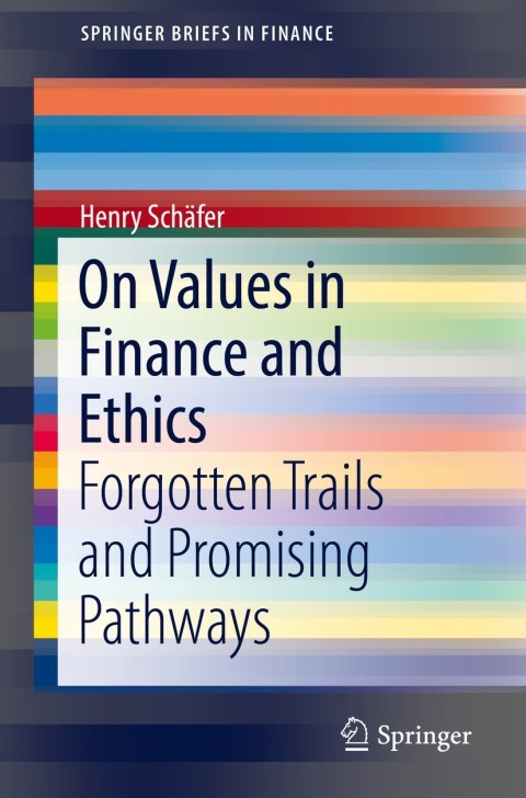 Cover image for book On Values in Finance and Ethics