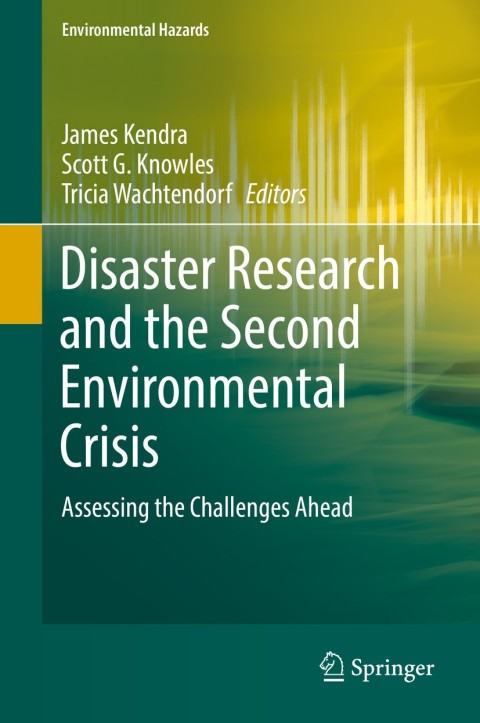 Cover image for book Disaster Research and the Second Environmental Crisis