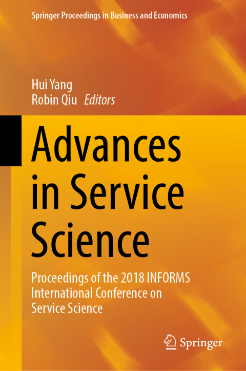Cover image for book Advances in Service Science