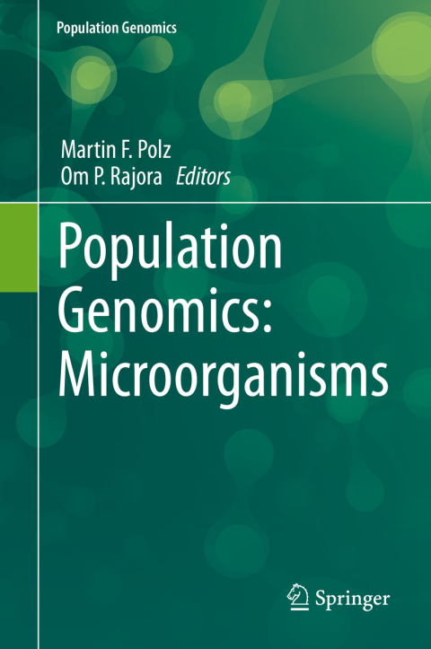 Cover image for book Population Genomics: Microorganisms