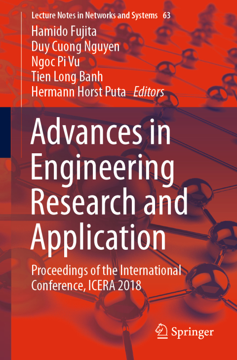Cover image for book Advances in Engineering Research and Application