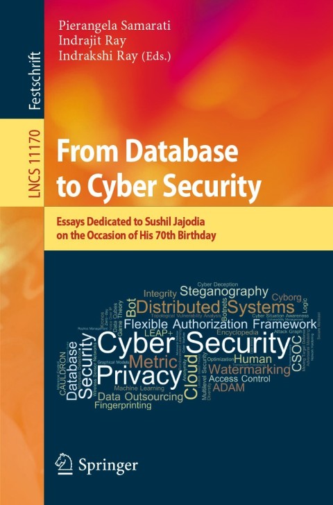 Cover image for book From Database to Cyber Security