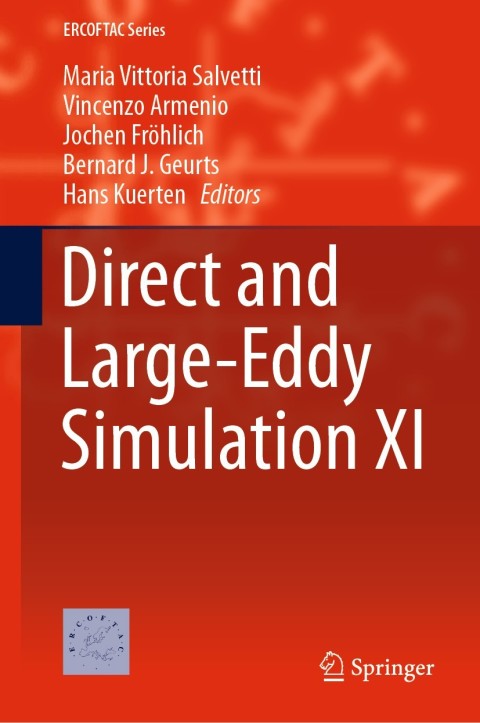 Cover image for book Direct and Large-Eddy Simulation XI