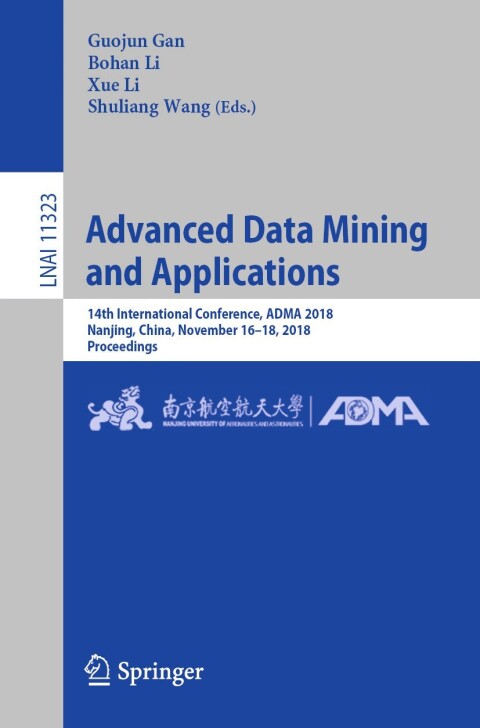 Cover image for book Advanced Data Mining and Applications