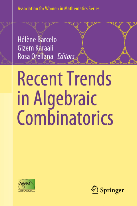 Cover image for book Recent Trends in Algebraic Combinatorics