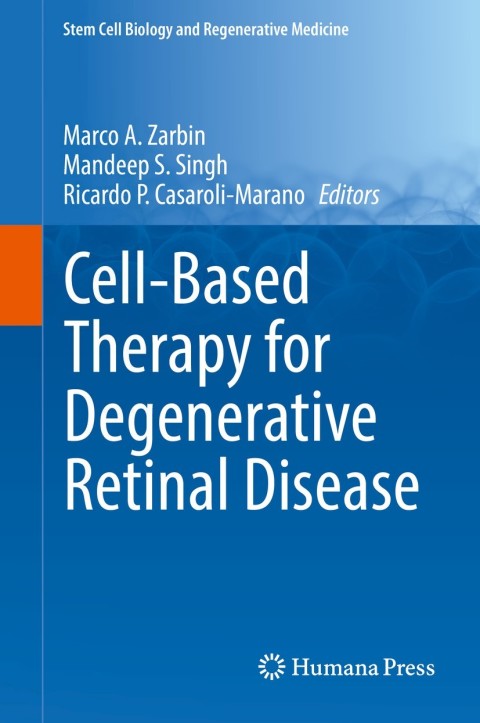 Cover image for book Cell-Based Therapy for Degenerative Retinal Disease
