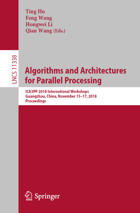 Cover image for book Algorithms and Architectures for Parallel Processing