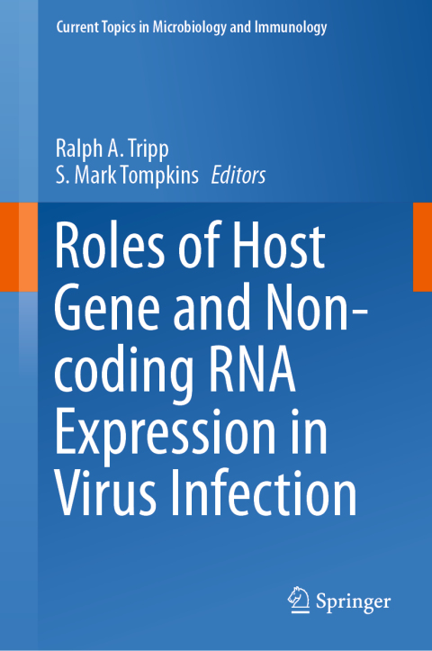 Cover image for book Roles of Host Gene and Non-coding RNA Expression in Virus Infection