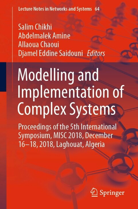 Cover image for book Modelling and Implementation of Complex Systems