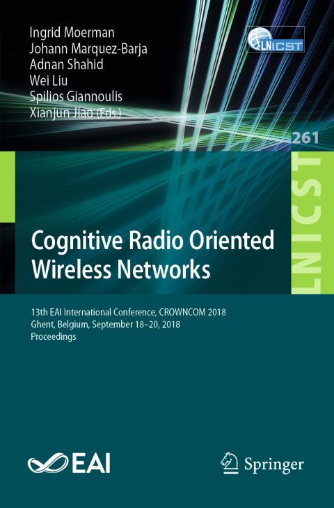 Cover image for book Cognitive Radio Oriented Wireless Networks