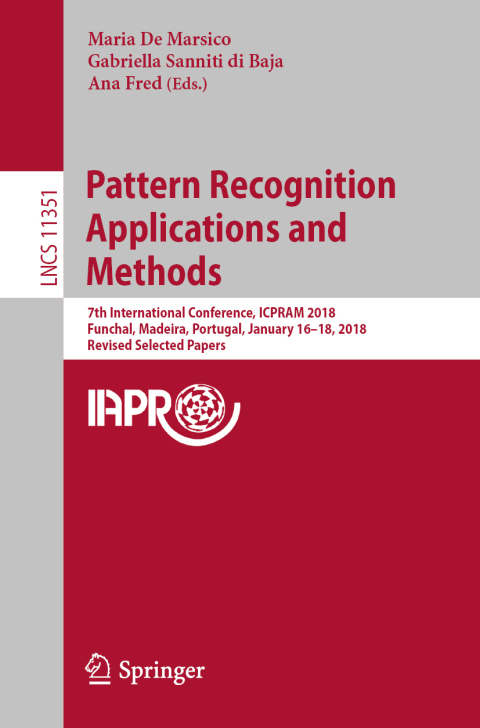 Cover image for book Pattern Recognition Applications and Methods