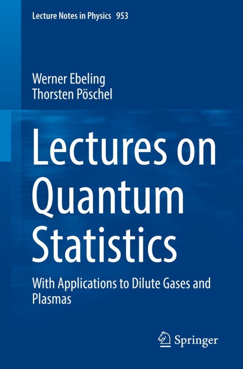 Cover image for book Lectures on Quantum Statistics