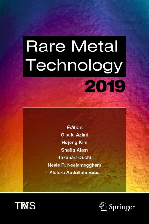 Cover image for book Rare Metal Technology 2019