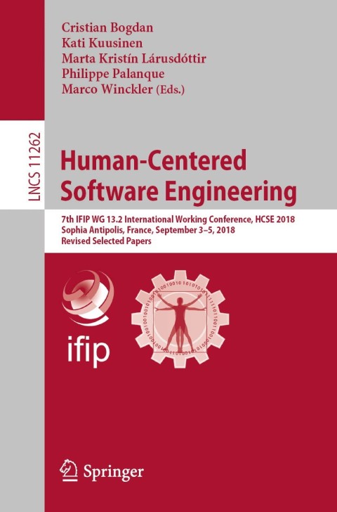 Cover image for book Human-Centered Software Engineering